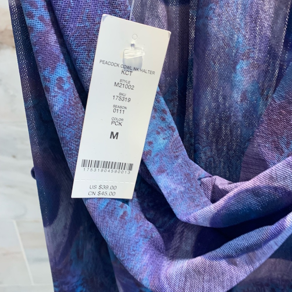 Womens stretchy halter top new with tag